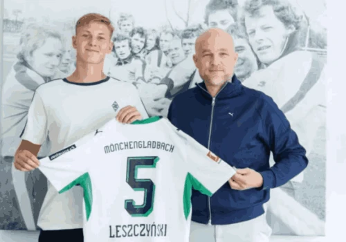 19-latek z Legii już dostał pierwszy skład w Bundeslidze. Leszczyński nie wyglądał jak turysta