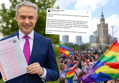 Rozpoczęły się transkrypcje ślubów par jednopłciowych, minister Gawkowski ogłasza sukces
