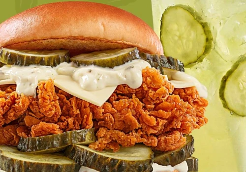Ogórkowa rewolucja w Popeyes. Od dziś w Pikle Menu ogórki w panierce i shot soku z pikli