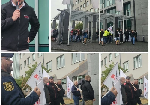 Sierpień 80 przed siedzibą JSW: Restrukturyzacja nie oznacza likwidacji