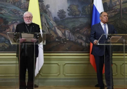 Wysłannik papieża rozmawiał z Ławrowem. 