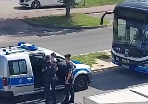 Siedlce: 3-latek sam wsiadł do autobusu i odjechał