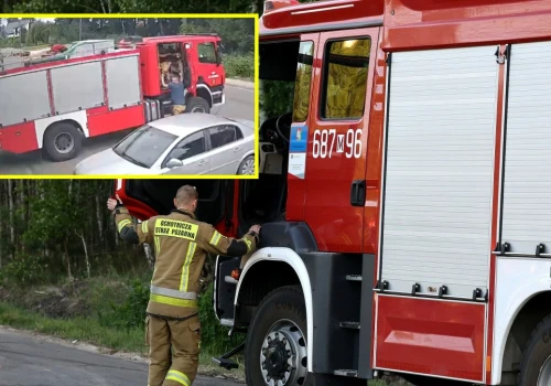Trzy minuty od syreny do wyjazdu. Nagranie druhów OSP zachwyciło Polskę