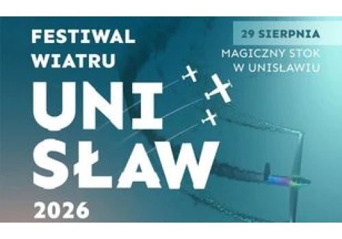 Unisław. W najbliższy weekend Festiwal Wiatru. Piloci zaprezentują podniebne akrobacje