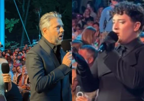 Zaskakujące sceny na Top of the Top Sopot Festival. Widz zaśpiewał w Operze Leśnej