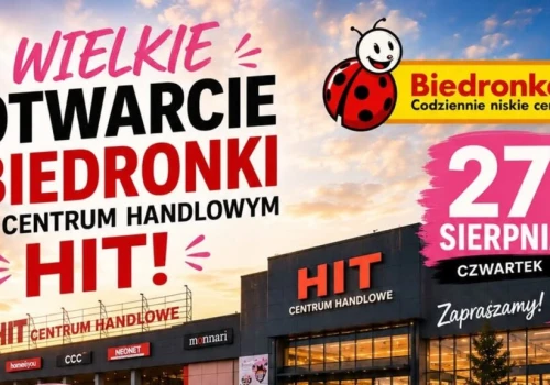 Nowa Biedronka w Nowym Dworze Mazowieckim! Wielkie otwarcie w CH HIT