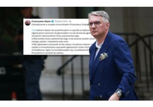 Afera z kryptowalutami. Jest odpowiedź Wiplera na ruch śledczych