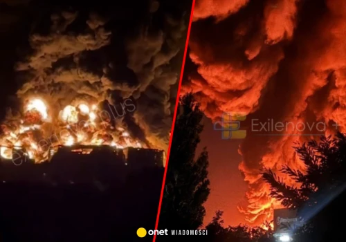 Nocne uderzenie Ukrainy na cele w Rosji. Mocno oberwał gigant