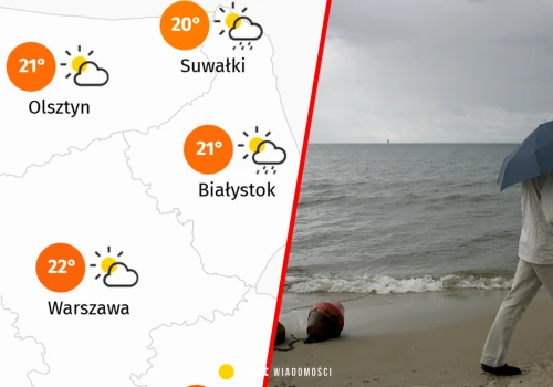 Lato może mieć dziś jeszcze problemy. Wiemy, gdzie będzie chłodno i deszczowo