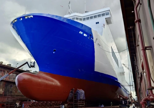 Galileusz w MSR „Gryfia”. Kolejny prom w barwach POLSCA Baltic Ferries