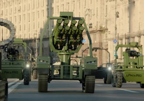Pierwsza taka parada na świecie. Ukraina pokazała swoją armię robotów