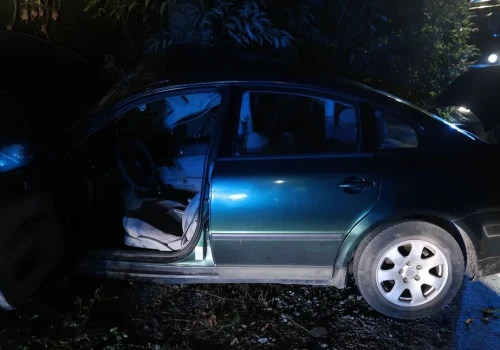 Wypadek na trasie z Bartoszowa do Legnicy. 19-latek uderzył w drzewo