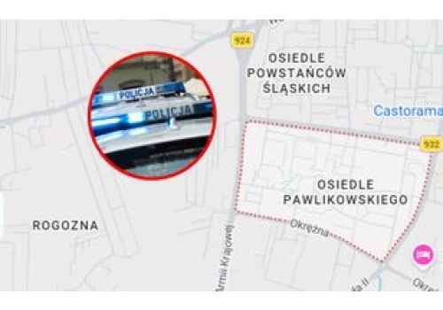 Strzały podczas policyjnej akcji w Żorach. Zatrzymano dwie osoby