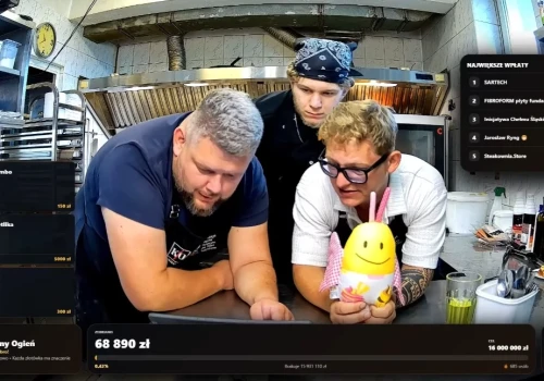 Ostatnie godziny kulinarnego streamu w Jaworznie. Zebrano już ponad 68 tys. zł