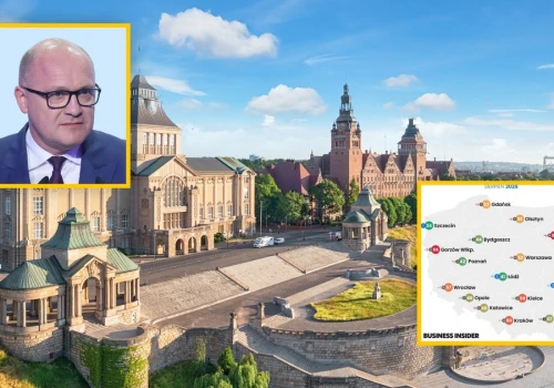 Prezydent najlepszego miasta do życia według Business Insider Polska chwali się. 