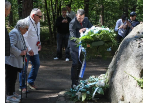 85. rocznica zagłady tykocińskich Żydów, rozstrzelanych przez Niemców