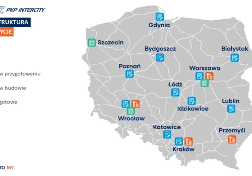 PKP Intercity zbuduje nowe zaplecza w Poznaniu i Bydgoszczy