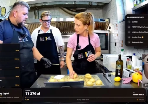 Kulinarny stream dla hospicjum TuSieTuli trwa. Do akcji dołączyła Pani Foremka z Mysłowic