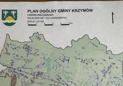 Plan ogólny gminy Krzymów wywołał burzę. Będą zmiany