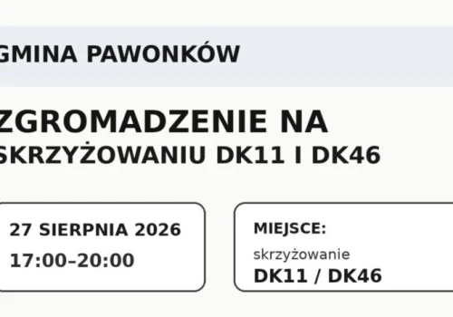 Utrudnienia na skrzyżowaniu DK 11 i DK 46. Policja ostrzega przed utrudnieniami w rejonie Lublińca