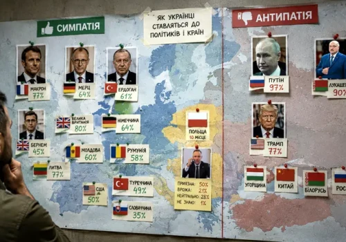Kogo Ukraińcy lubią, kogo nienawidzą? Wynik Polski szokiem