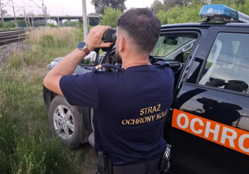 Układali stosy kamieni na torach. SOK ujęła trzech małolatów