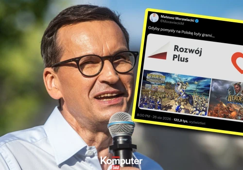 Mateusz Morawiecki wrzucił mema z Heroes of Might & Magic III. Zaatakował KO