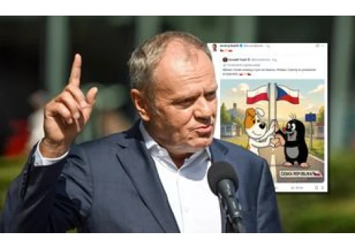 Czesi reagują po wpisie Tuska w ich języku