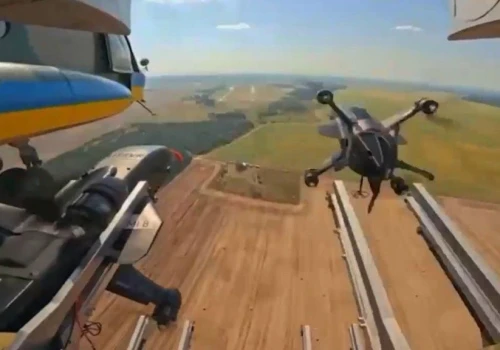 Innowacja Ukraińców. Śmigłowce Mi-8 uzbrojone w interceptory