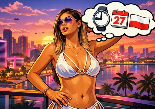 GTA 6: An Extended Look - dokładnie o której włączyć Netfliksa i kiedy materiał trafi na YouTube?
