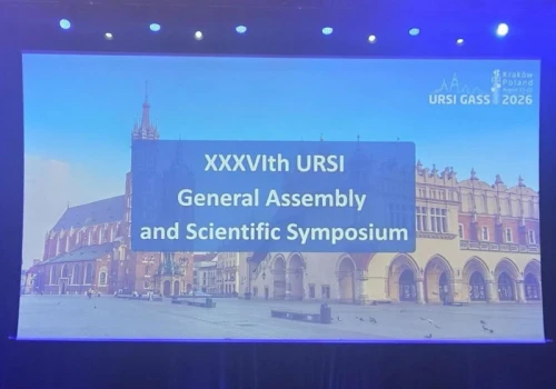 Doktorantka WGGiIŚ AGH laureatką Young Scientist Award podczas URSI GASS 2026