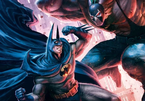 „Batman: Knightfall” z 10-minutowym fragmentem. Animowana trylogia zaczyna od Azraela i Bane’a