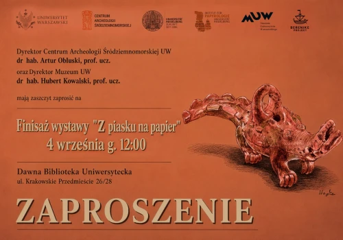 Finisaż wystawy „Z piasku na papier”