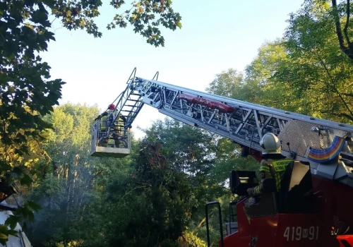Strażacka interwencja w gminie Sońsk