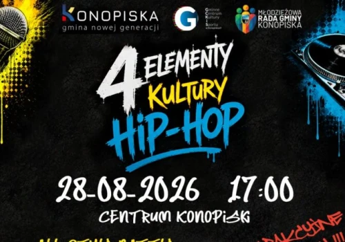 Hip-hop przejmie centrum Konopisk. All Style Battle, graffiti, DJ-e i koncert Miksera