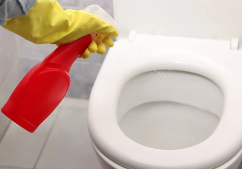 Spryskuję tym podłogę pod toaletą. Usuwam zabrudzenia bez chemii