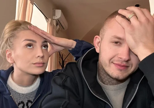 Dawid Narożny z żoną Joanną musieli skorzystać z pomocy Policji w drodze na koncert