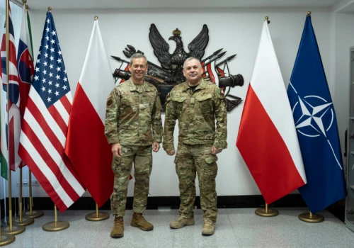 Szef Sztabu Generalnego WP spotkał się z Szefem Sztabu Sił Powietrznych USA