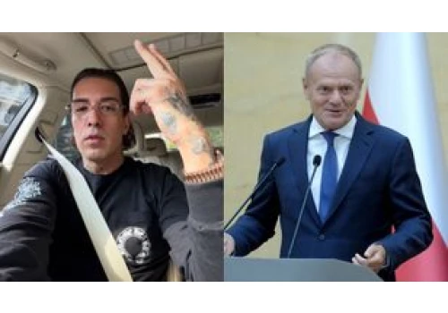 Sentino promuje GANGSTERSKIE ŻYCIE. Pojawił się w poście KOALICJI OBYWATELSKIEJ. Internauci grzmią