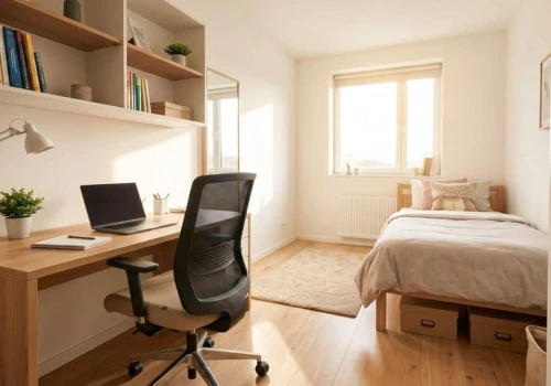 Pokój studenta na 10 m² – jak stworzyć ergonomiczną przestrzeń do nauki i relaksu