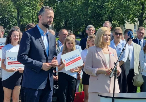 Władysław Kosiniak-Kamysz zachwala Monikę Piątkowską. „Nie widzę innego kandydata tak zdeterminowanego”