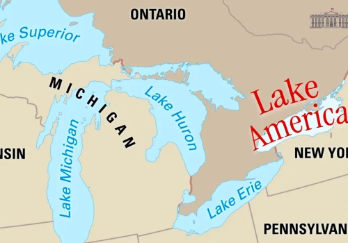 Donald Trump zmienił nazwę jeziora Ontario na jezioro America