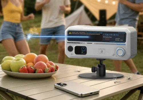 Koniec z polowaniem na komary po ciemku? Teraz zajmuje się nimi laser