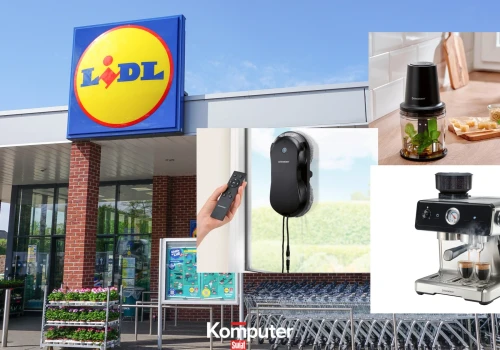 Tanie gadżety do kuchni w Lidlu. Robot do mycia okien, air fryer i ekspres kolbowy
