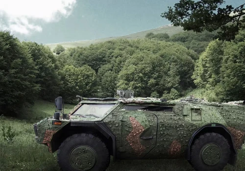 Kamuflaż mobilny Saaba dla Koninklijke Landmacht