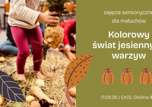 Jesienne warzywa na zajęciach sensorycznych