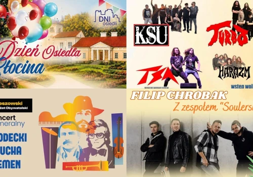 Weekendowe imprezy w Rzeszowie i na Podkarpaciu. Koncerty gwiazd, festyny i warsztaty