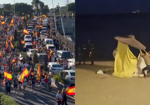 Mieli dosyć bezczynności władz. W Ceucie ludzie wyszli na ulice protestując przeciw nielegalnej imigracji