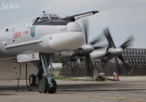 Kolejny rosyjski bombowiec strategiczny Tu-95MS zniszczony w ukraińskim ataku