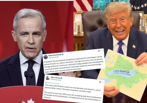 Kanada odpowiada na zaczepki Trumpa i zmianę nazwy jeziora Ontario, że ta nazwa jest starsza niż USA